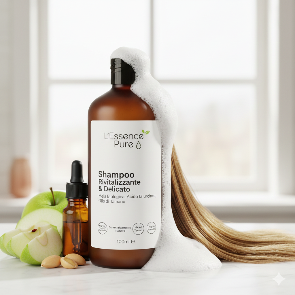 Kit Shampoo Organic Apple