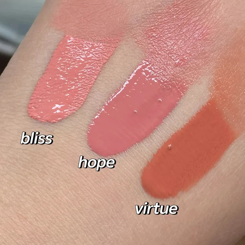 Blush liquide préféré des célébrités de beauté rare-Grace Faith, nouveau fard à joues de couleur qui améliore le teint, brillant à lèvres miroir