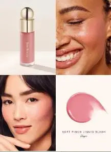 Blush liquide préféré des célébrités de beauté rare-Grace Faith, nouveau fard à joues de couleur qui améliore le teint, brillant à lèvres miroir