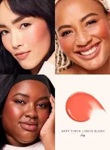 Blush liquide préféré des célébrités de beauté rare-Grace Faith, nouveau fard à joues de couleur qui améliore le teint, brillant à lèvres miroir