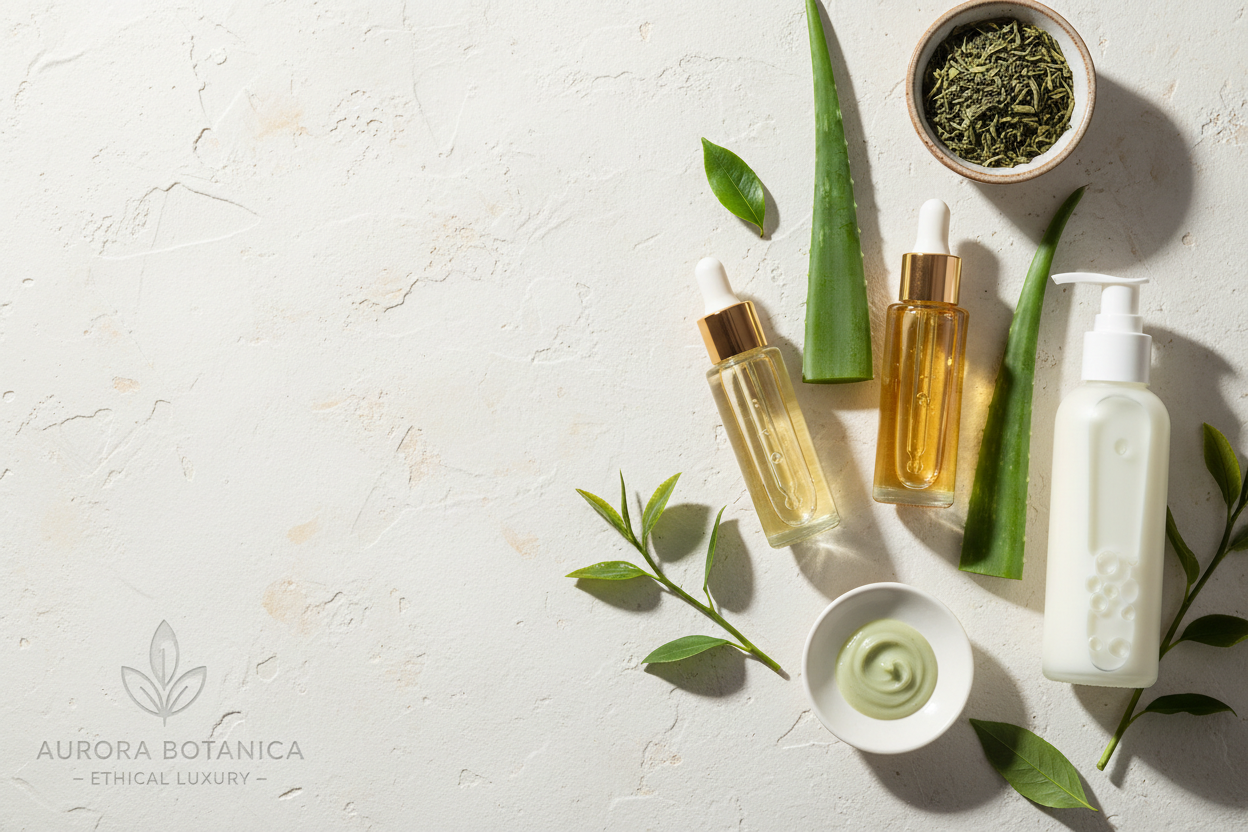 Bannière Skincare Végan Premium