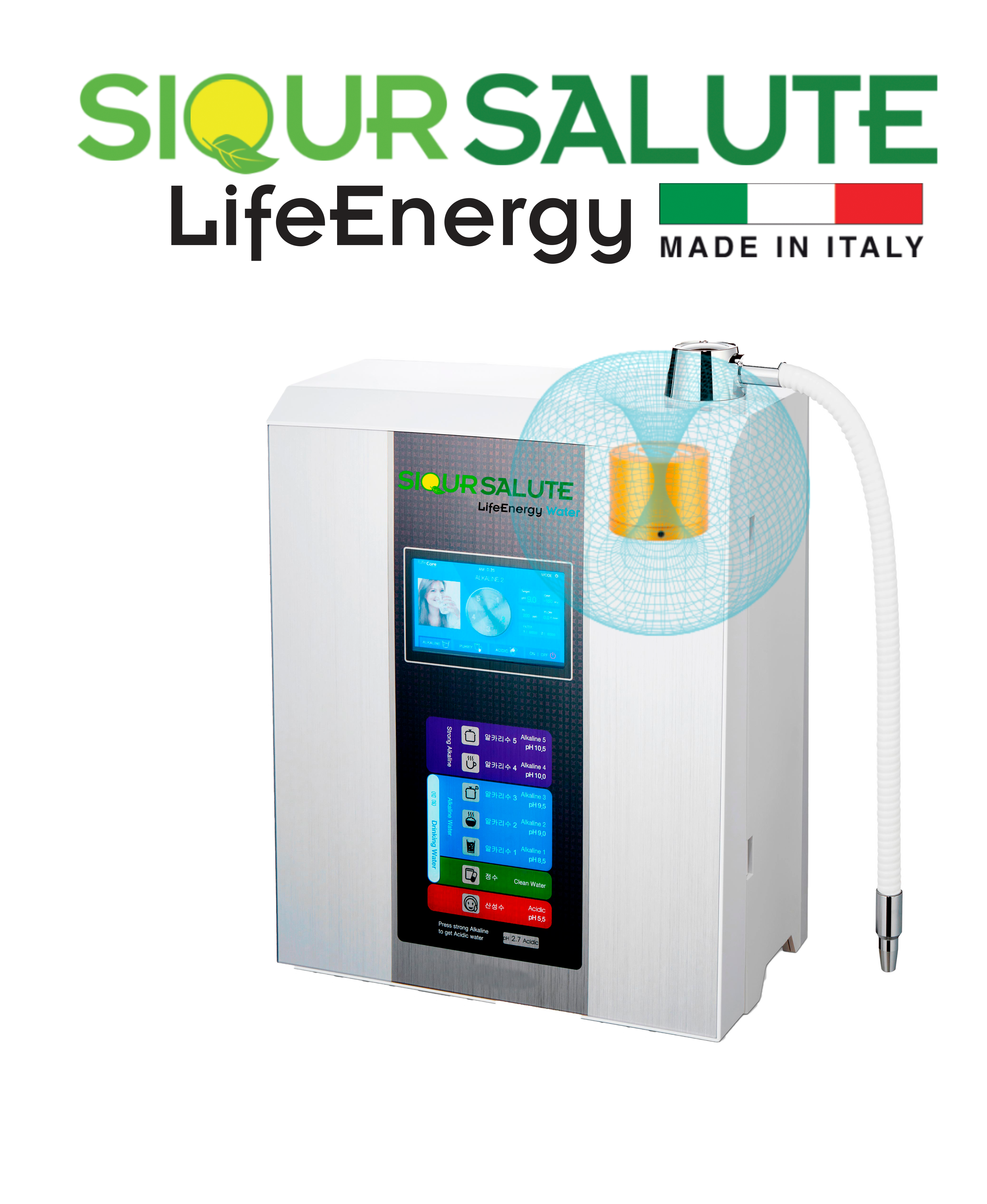 Purifier&Ionizer of water LifeEnergy WATER