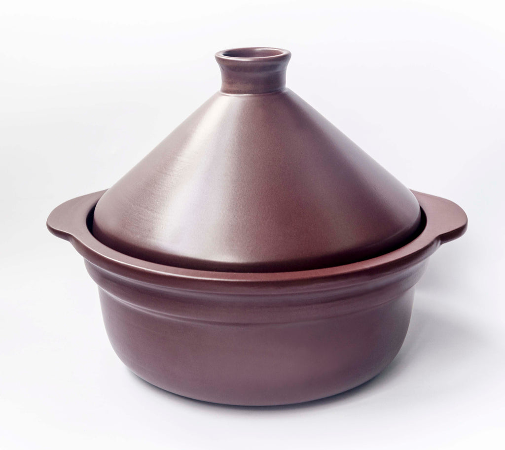 Pot Tajine in Zisha purple clay 22 or 26 cm